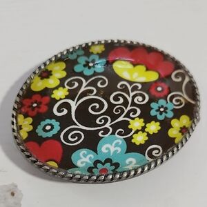 Floral Belt Buckle
